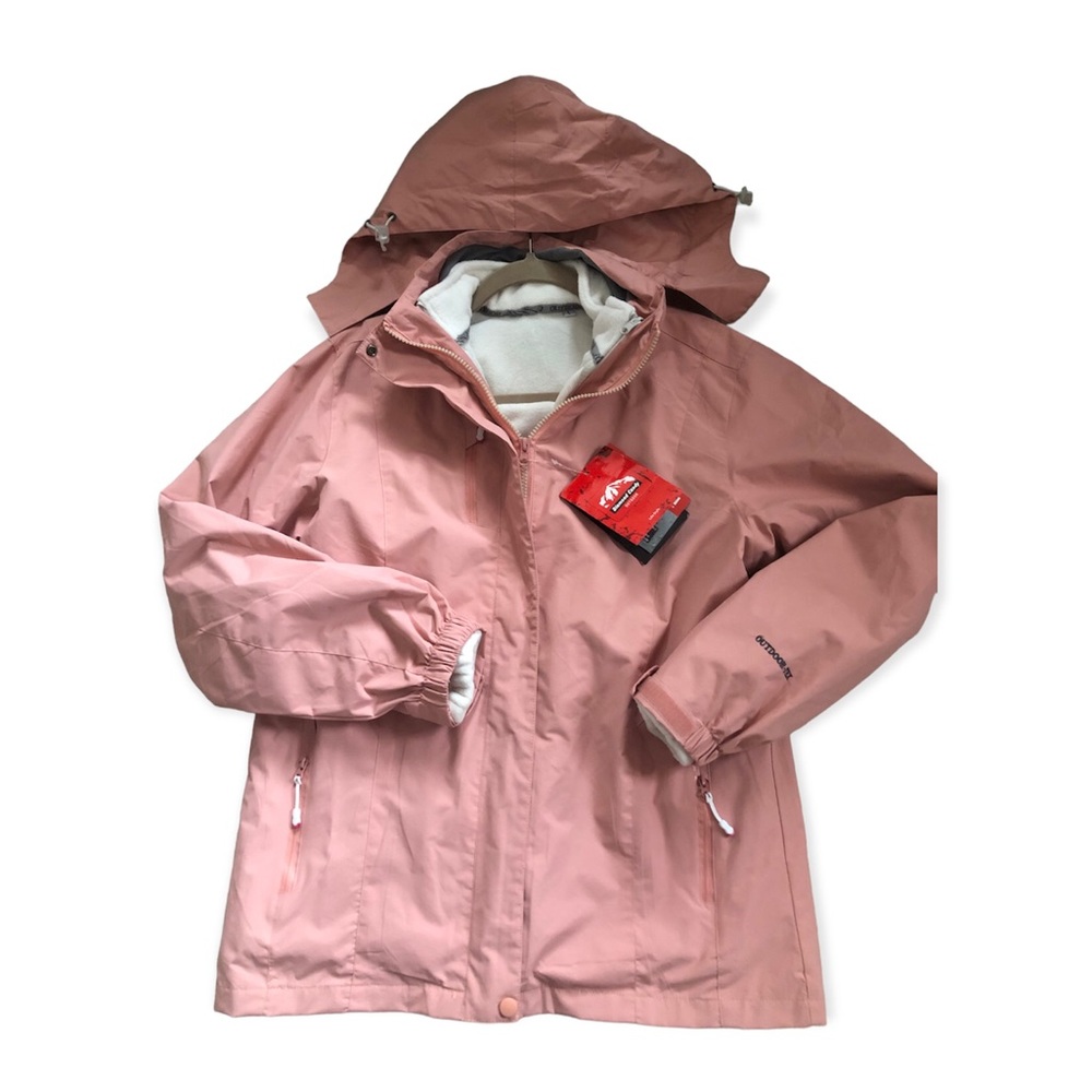 NWT 2 in 1  Waterproof Winter Jacket 💎 Diamond Candy Outdoors💎